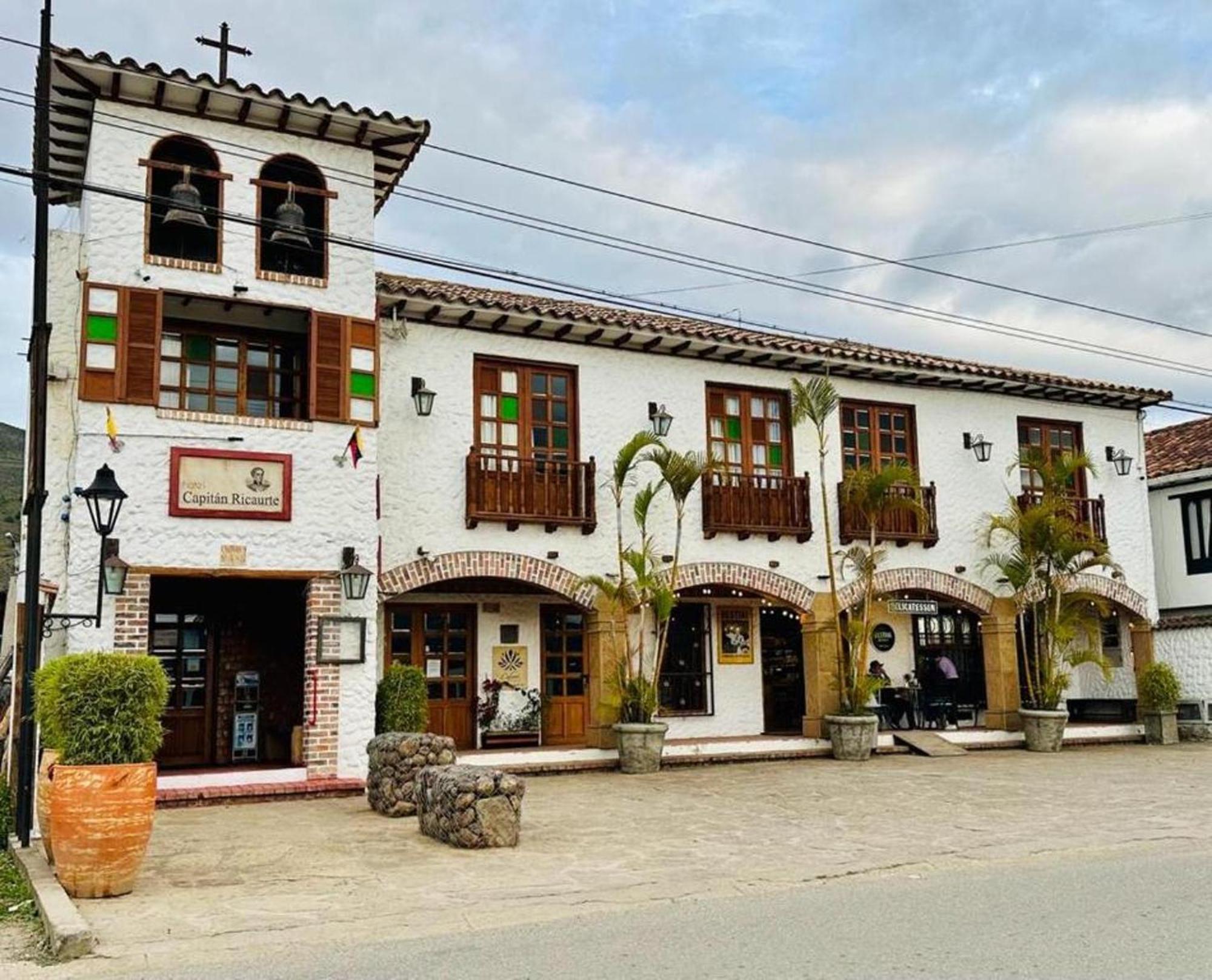 Hotel Capitan Ricaurte Villa de Leyva Exterior foto
